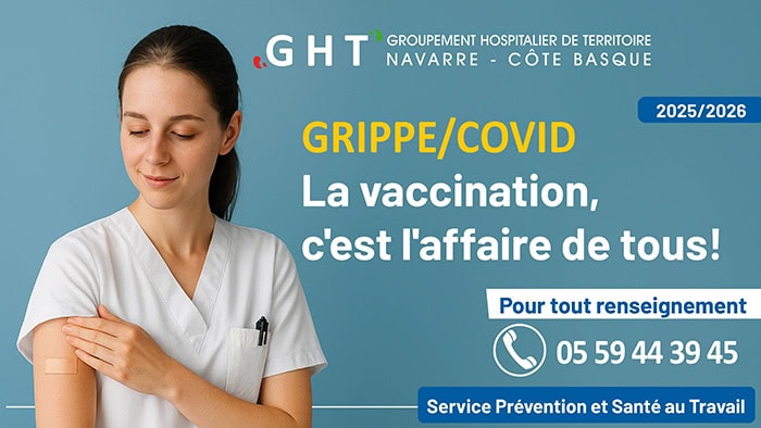 Ouverture de la campagne de vaccination Grippe – Covid pour le personnel