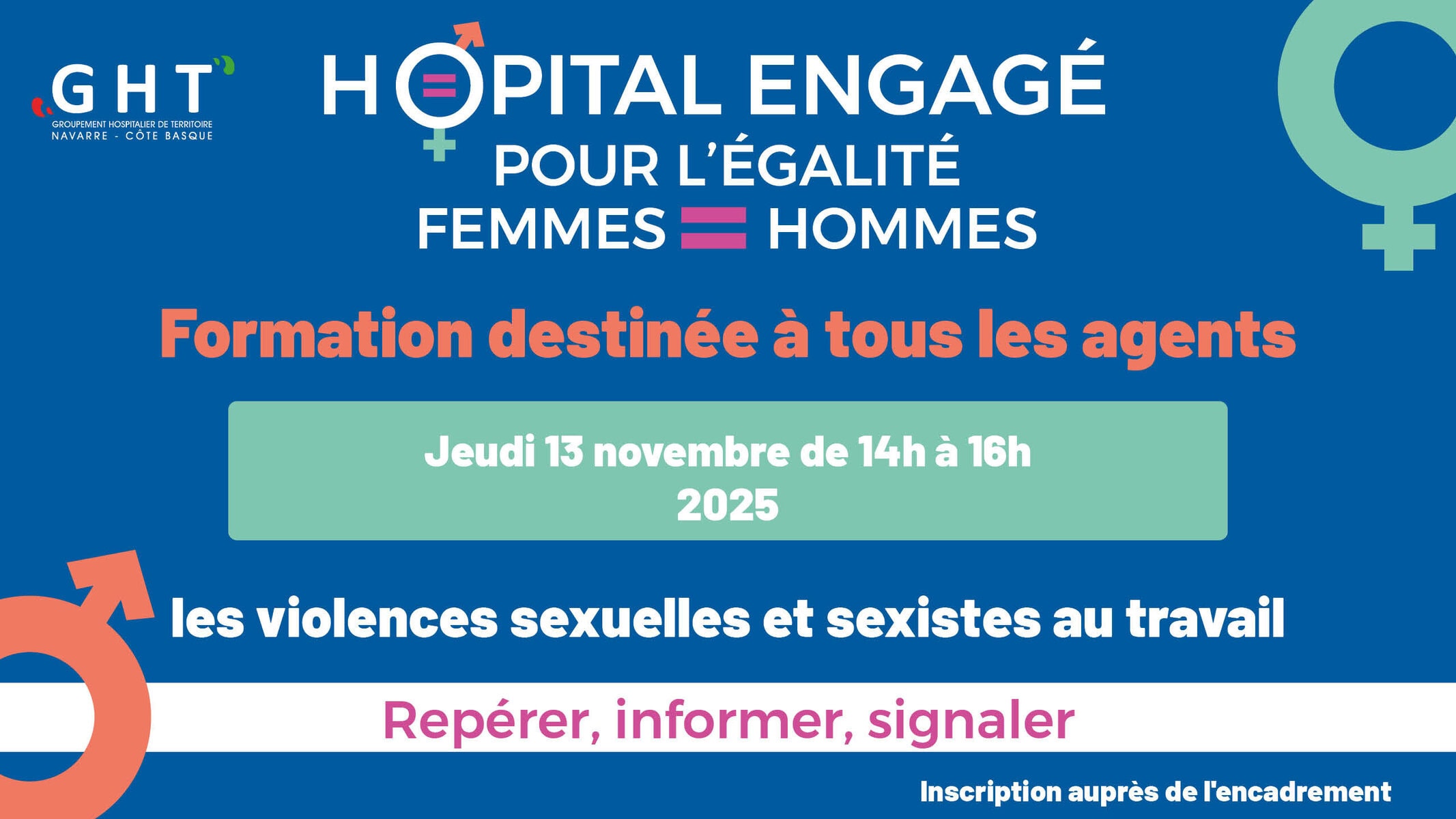 Formation « Les violences sexuelles et sexistes au travail » : repérer, informer, signaler (Prochaine session le 13 novembre)