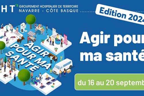 J-15 avant la Semaine « Agir pour ma santé » pour le personnel du GHT 16-20 septembre