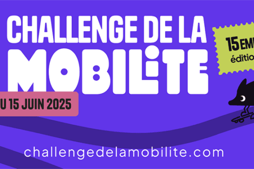 Déplacement trajet — travail et transformation écologique : participez au challenge de la mobilité 2025