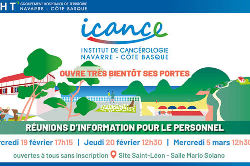 Cancérologie : découvrez l’ICANCE le futur Institut de Cancérologie Navarre Côte Basque – réunion d’information 5 mars