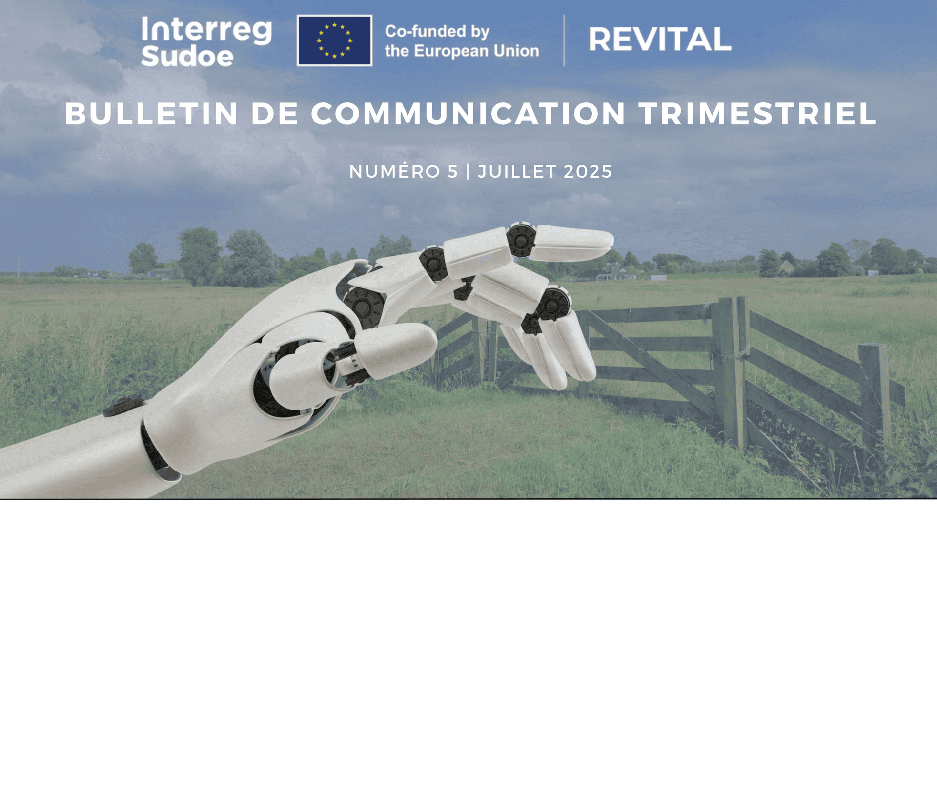 EPS Garazi – Projet européen REVITAL : le bulletin de communication trimestriel est sorti