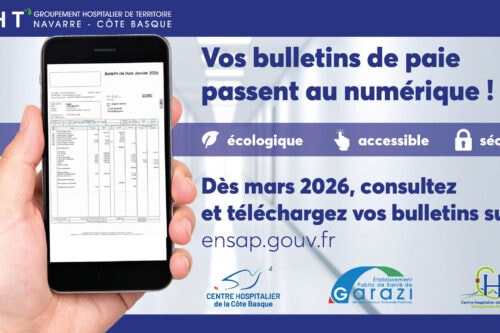 Dématérialisation des bulletins de salaire sur l’Espace Numérique Sécurisé de l’Agent Public (ENSAP) à compter de mars 2026