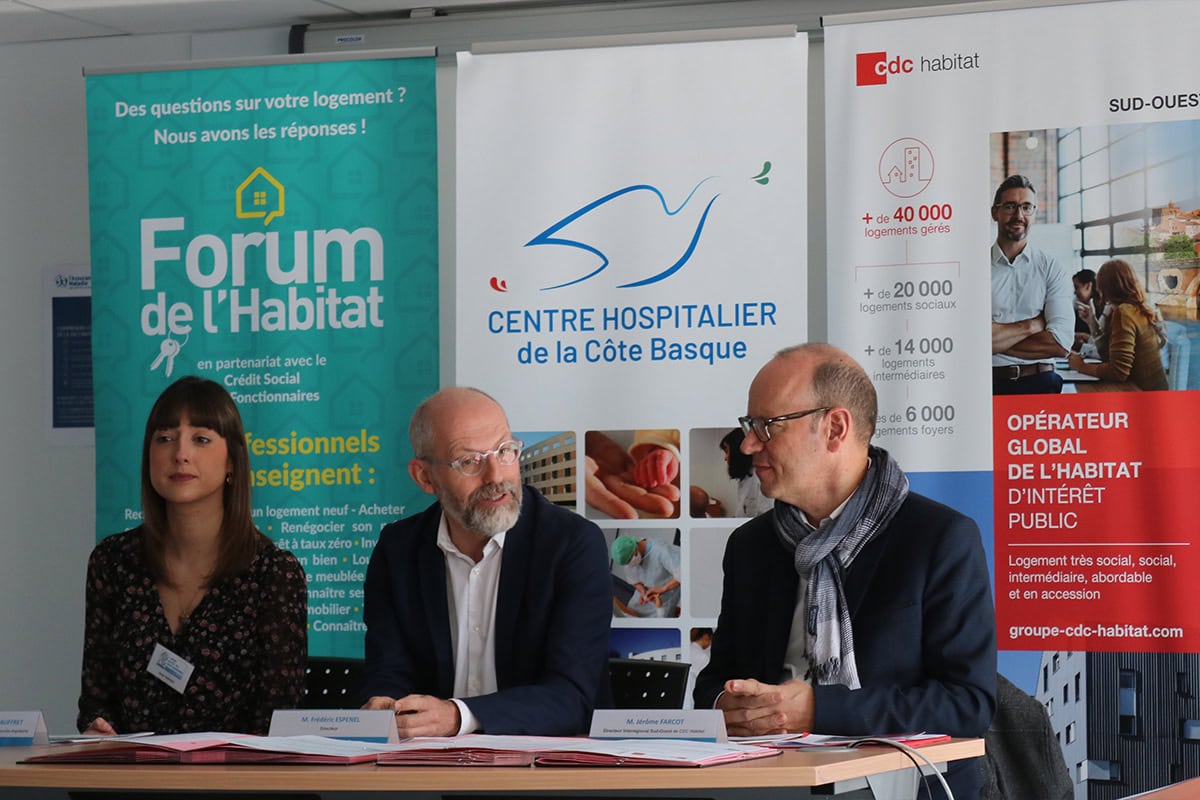 Faciliter l&rsquo;accès des agents au logement : signature d&rsquo;une convention avec CDC Habitat et Forum logement – jeudi 30 mars