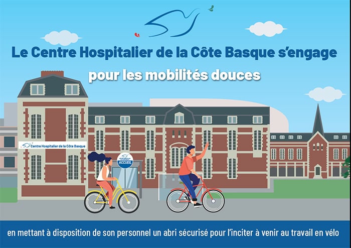 Les infos de DD : Les conseils de DD : Venir au travail à vélo et utiliser le nouveau parc à vélos sécurisé de Saint-Léon