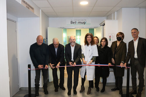 Inauguration de la salle Beti Mugi salle sport santé bien- être du personnel