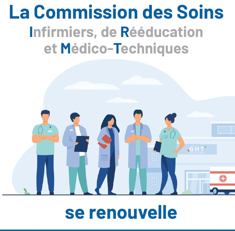 Renouvellement de la Commission des soins