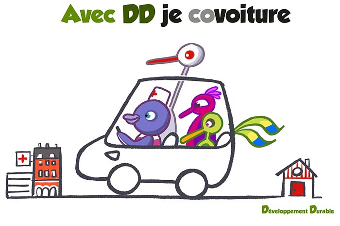 Les infos de DD : DD Vous informe Covoiturage : Bénéficiez de la campagne d’incitation proposée par le syndicat des mobilités de la Communauté Pays Basque