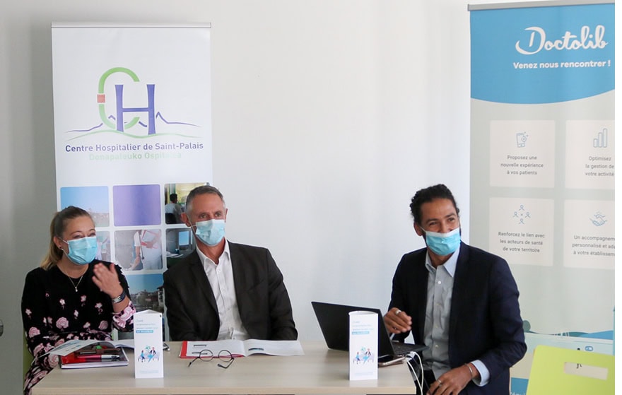 Système d&rsquo;Information : Doctolib déployé au Centre Hospitalier de Saint Palais
