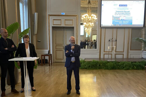 Cérémonie de bienvenue aux nouveaux internes du GHT à la Mairie de Bayonne