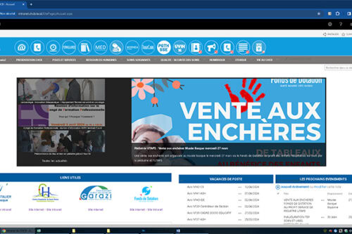 Site intranet : de nouvelles rubriques et une nouvelle organisation de l’information pour une meilleure visibilité