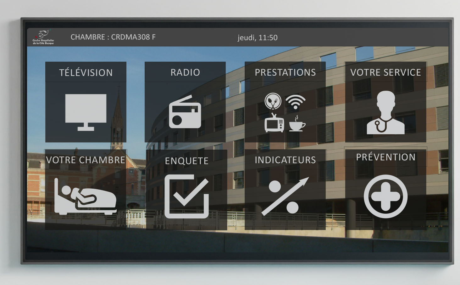 Les télévisions des chambres et des salles d’attente : nouveaux outils de transmission d’informations au patient