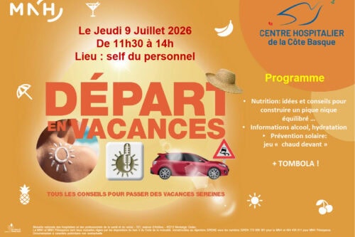 9 juillet – Animations « Départ en vacances » Tous les conseils pour passer des vacances sereines