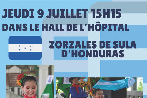 Gau Argi : Danses honduriennes à l’hôpital le 9 juillet
