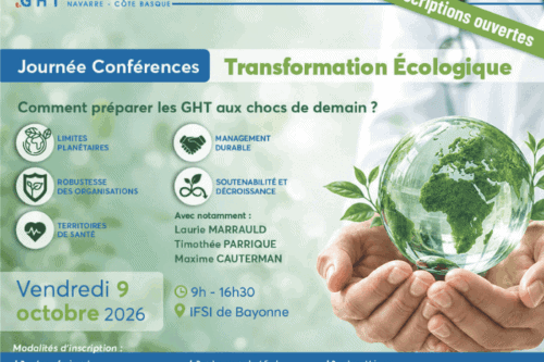Journée de conférences : Comment préparer les GHT aux chocs de demain ? LES INSCRIPTIONS SONT OUVERTES
